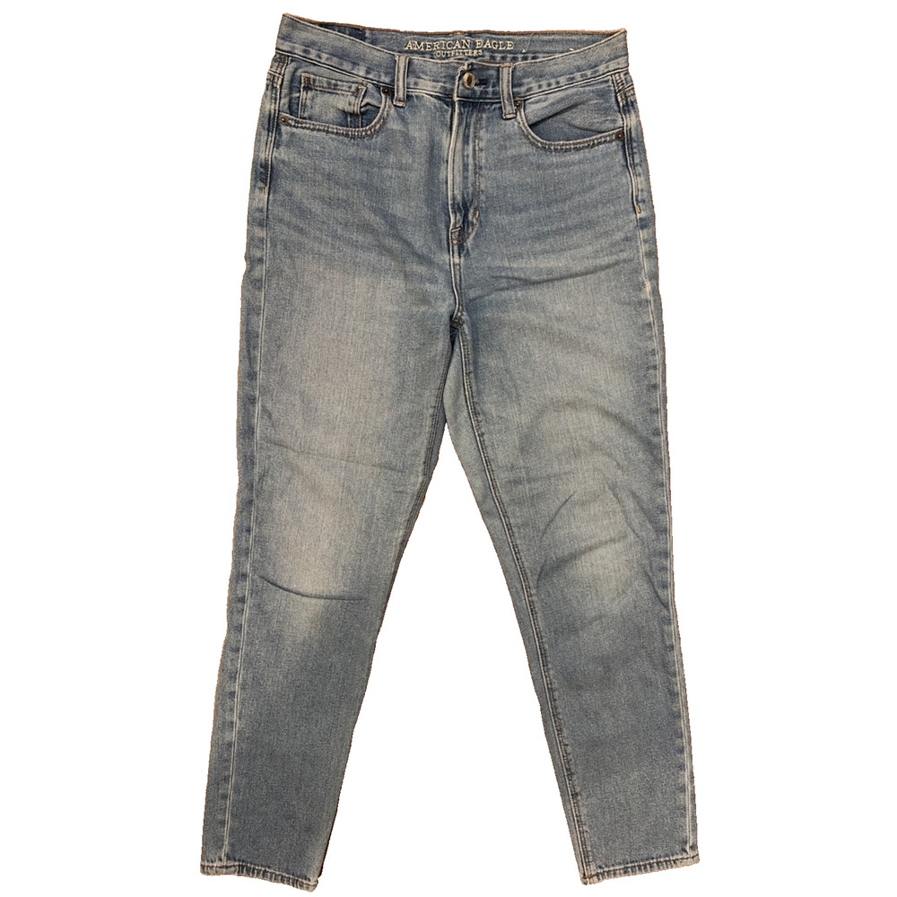 American Eagle Jeans Womens Blue 4 Mom Jean